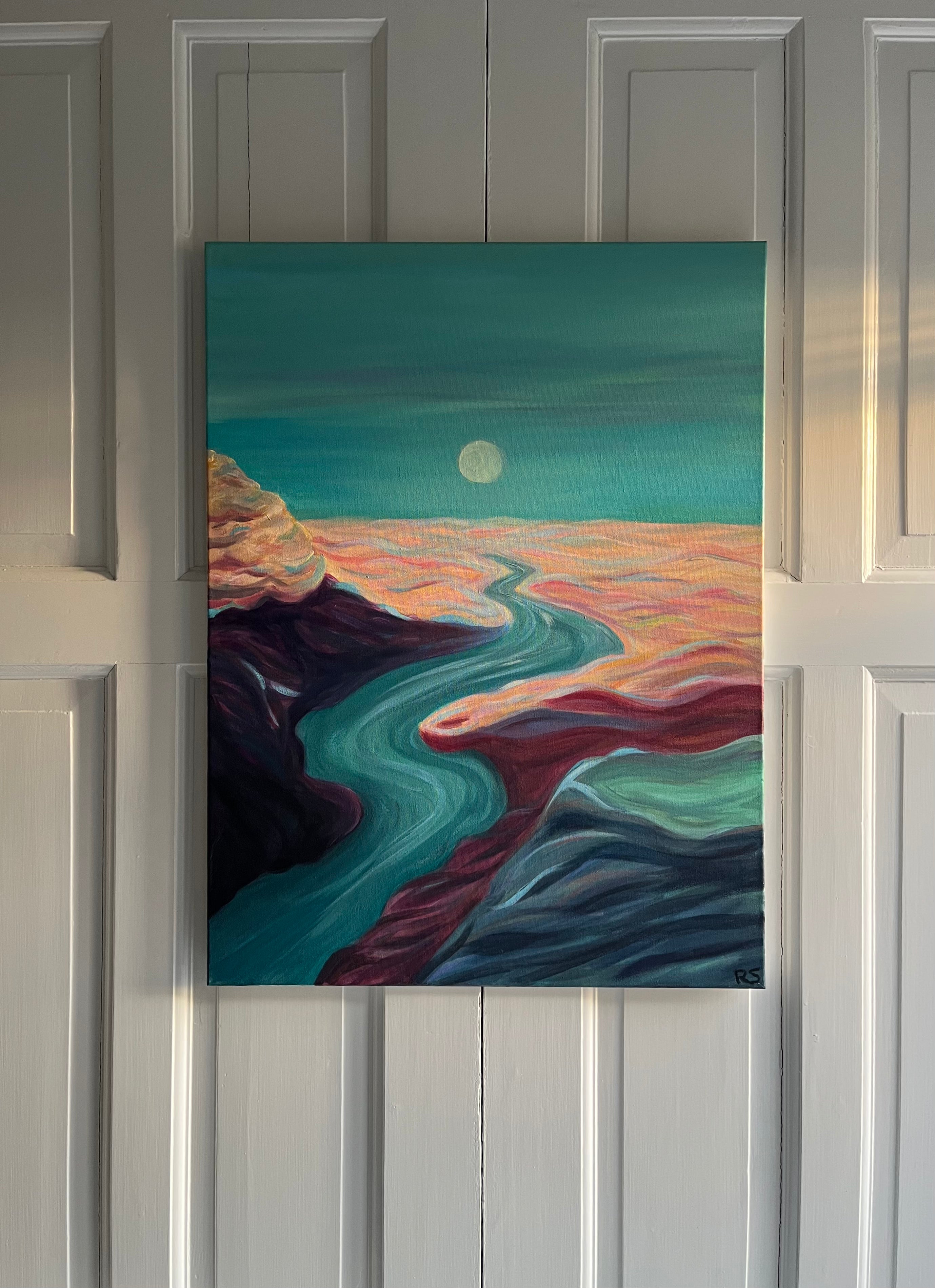 Bøgsted Rende er blå