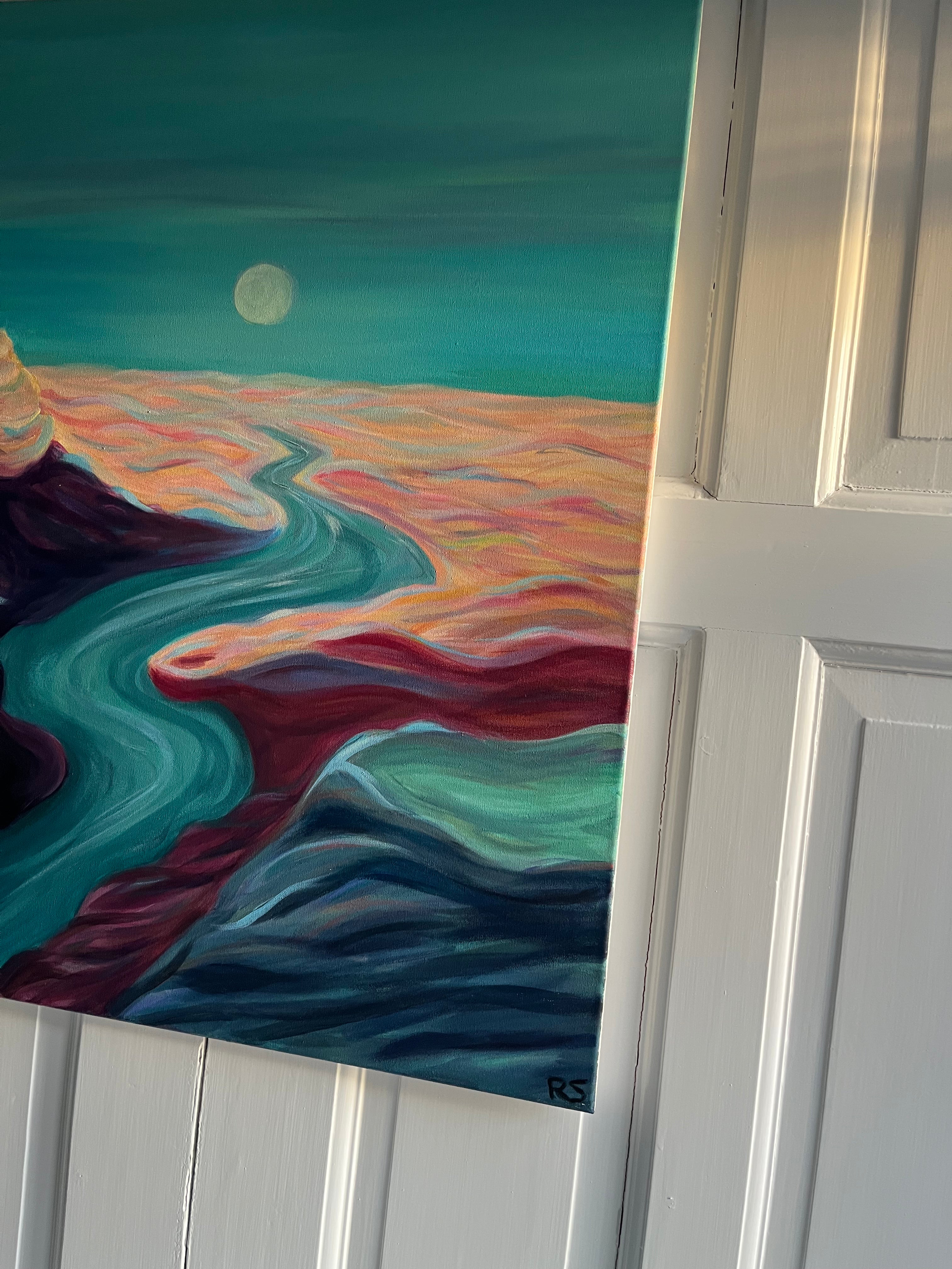 Bøgsted Rende er blå