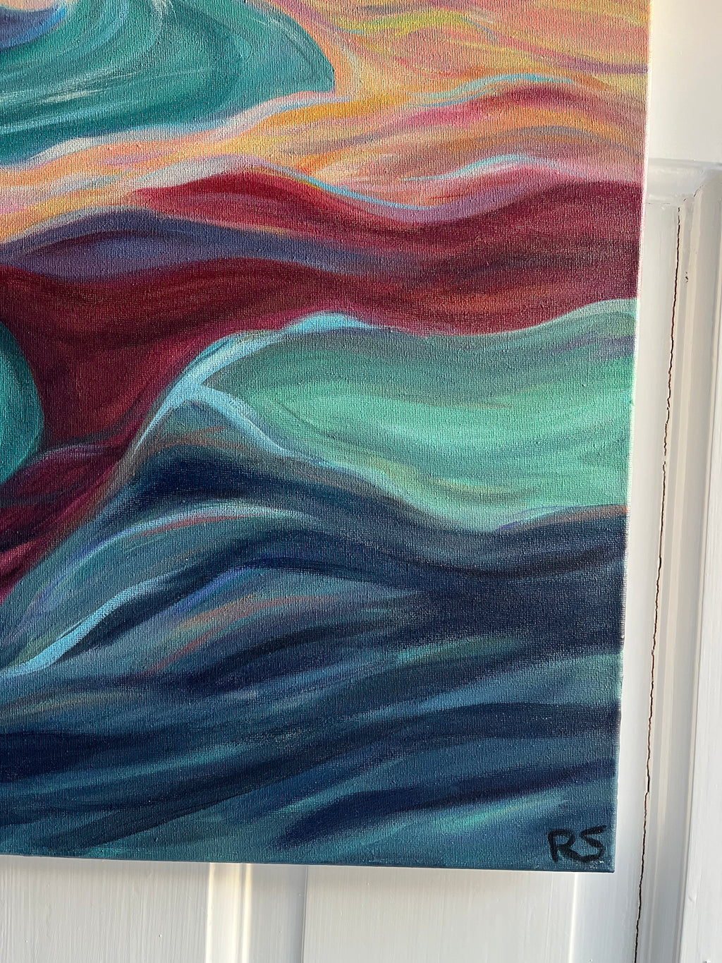 Bøgsted Rende er blå