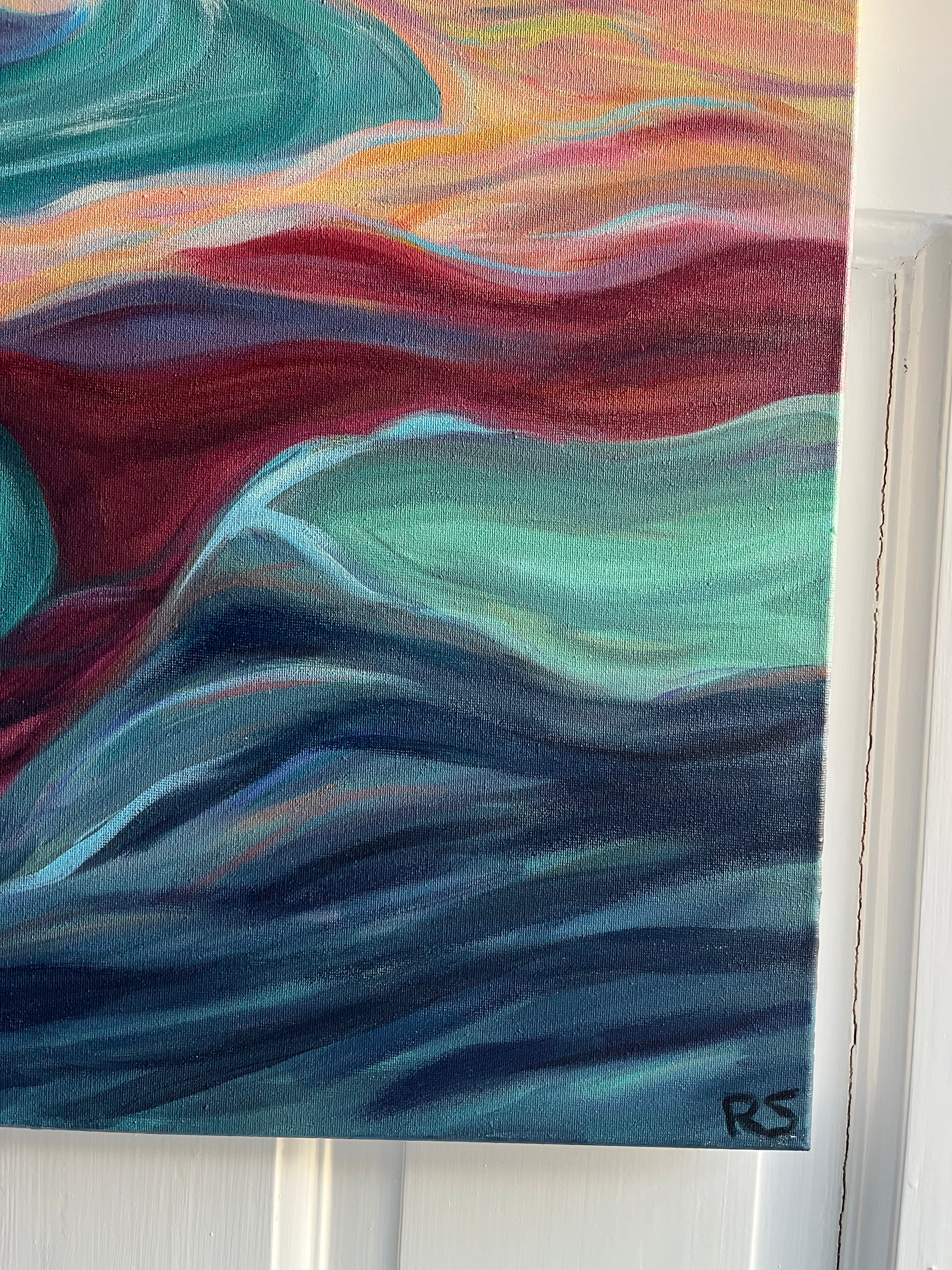 Bøgsted Rende er blå