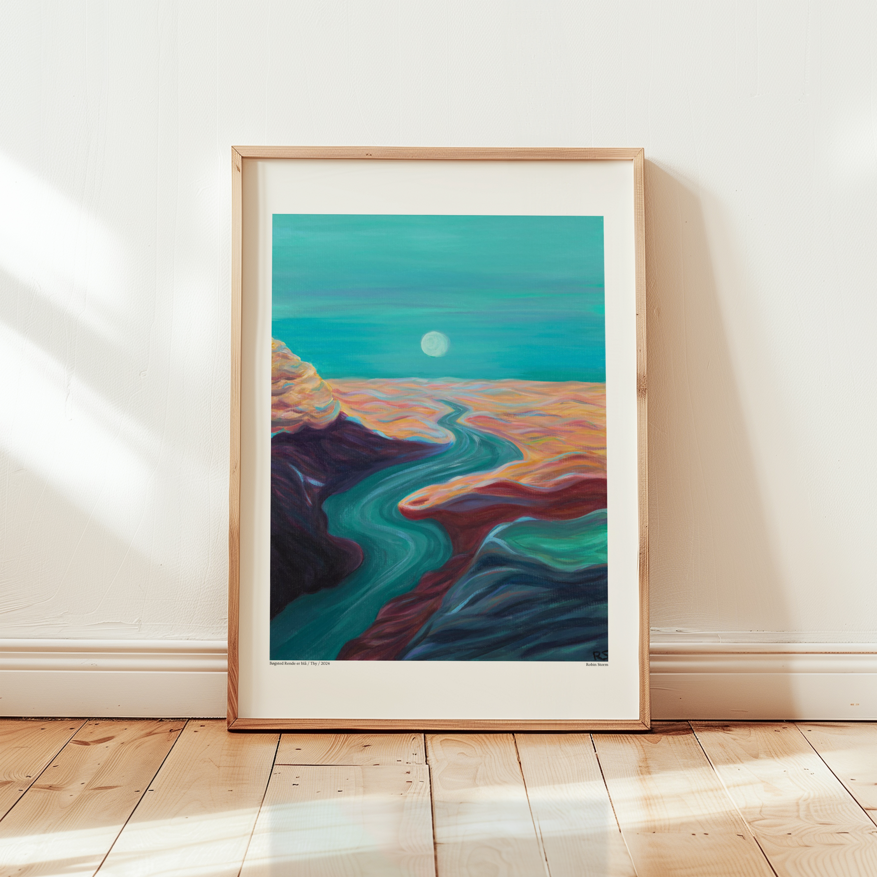 Bøgsted Rende er blå