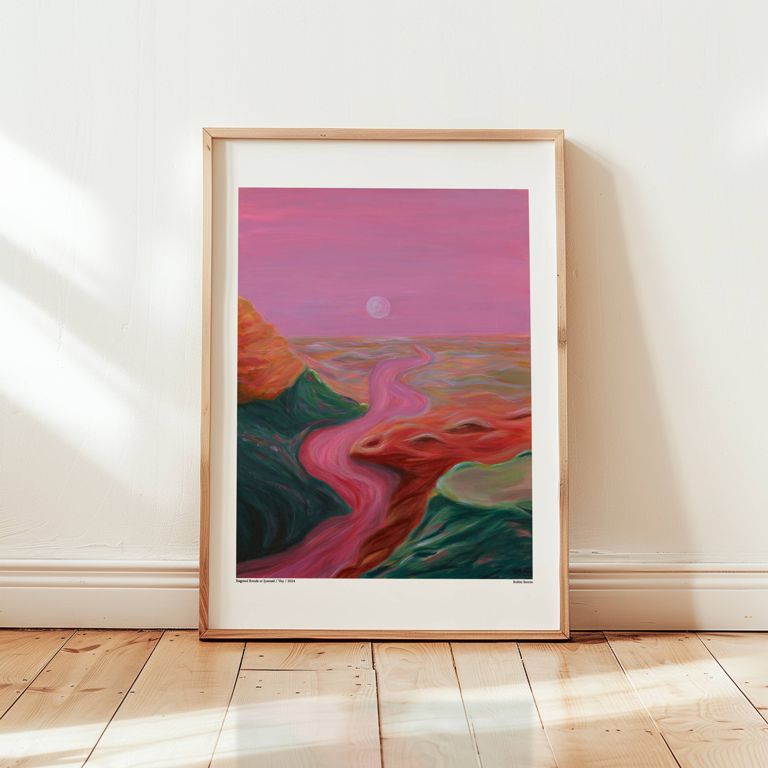 Bøgsted Rende er lyserød